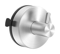 Gancio per accappatoio, ganci a per doccia | Porta accappatoio in acciaio - Porta asciugamani rimovibile, supporto per doccia da bagno riutilizzabile per luffa, asciugamano, spugna