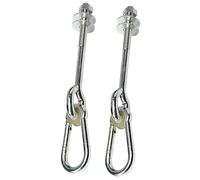 Gancio per altalena in metallo resistente da 2 pezzi. Altalena per sedile yoga,