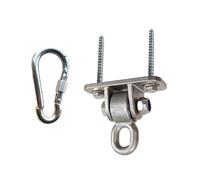 Gancio per amaca in acciaio inox Gancio per altalena Heavy Duty Ganci per amaca Set da appendere per sacco da boxe Bullone ad occhiello resistente all'aperto