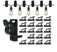 Gancio Per Appendere A Stringa - di Montaggio a Vite ad Alta Resistenza | Supporti per Appendere Esterne - Per Cortili Giardini Sentieri Balconi Paesaggistica Terrazze Verande Patio E