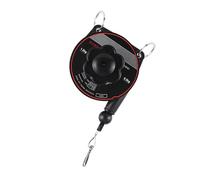 Gancio per appendere regolabile per luoghi di lavoro da 50 cm a 200 cm, meccanismo ad alta resistenza, materiale antiscivolo, bobina