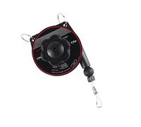 Gancio per appendere regolabile per luoghi di lavoro da 50 cm a 200 cm, meccanismo ad alta resistenza, materiale antiscivolo, bobina