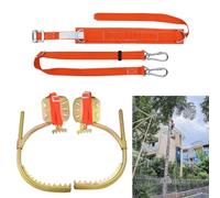 Gancio per arrampicata verticale per la raccolta della frutta/cura degli alberi, ferri da arrampicata professionali con moschettone di bloccaggio, dispositivo per arrampicata (modello 200)