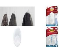 Gancio per asciugamano grande da bagno 3M Command (L x P x A) 114 x 41 x 38 mm Bianco Contenuto 1 pezzo (BATH17FGN)