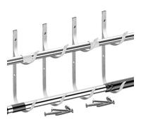 Gancio per asta per piscina - Gancio per piscina 21,6x7,6 cm | Ganci Appendiabiti, Ganco per Tubo per Piscia in Lega di Alluminio, Soluzione di stoccaggio Multifunzionale per Pali Telescopici a Bord