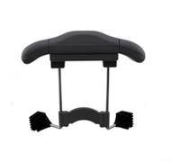 Gancio per auto dal design semplice che si espande da 25 cm a 42 cm, funziona con la maggior parte dei sistemi di poggiatesta installati in fabbrica (grigio)