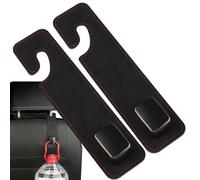 Gancio per auto - Gancio per lo schienale dell'auto | Gancio per casco protettivo che è facile da installare e da appendere all'asta del poggiatesta, in modo da avere un comodo posto per appendere il