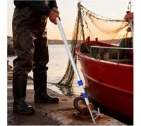 Gancio per Barca Asta Telescopica con Gancio per Pescatori 8 7 6 5 4 3 2 M, Aste di Prolunga con Ganci in Acciaio Inossidabile per Barche A Vela E Yacht(2 Pack,300CM(9.8ft))