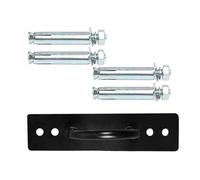 Gancio per Battle Rope | Supporto da parete o da soffitto per corda | Supporto a gancio stabile e robusto per giardino, palestra, casa, studio di yoga, allenamento, esterno, garage, appartamento