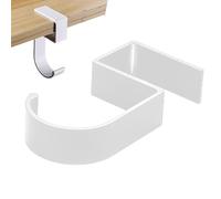 Gancio per bordo scrivania - Supporto per casco da tavolo regolabile, Suport per borsa poco ingombrante, supporto a clip in metallo | Gancio organizzatore per ufficio, configurazione di gioco
