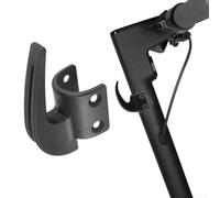 Gancio per borsa pieghevole per casco scooter nero