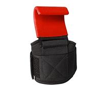 Gancio per bracciali da sollevamento resistente, resistente, con nastro di fissaggio, compatibile con adulti, colore: rosso