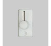 GANCIO PER BRIS-BRIS IN PLASTICA/ACCIAIO Noce (Pz.100)