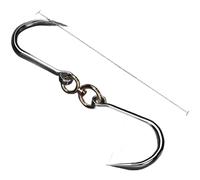 Gancio per carne in acciaio inox resistente 30 cm per macello commerciale