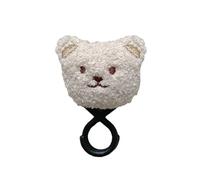 Gancio per carrozzina con orsetto di peluche, organizer per passeggino, accessori da appendere al passeggino per neonati