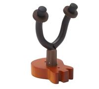 Gancio per Chitarra, Supporto da Parete Girevole con Barra di Protezione in Gomma Elastica per Chitarre Elettriche Acustiche Bassi Violini