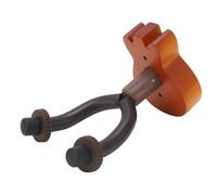 Gancio per Chitarra Supporto da Parete in Legno di Faggio Gancio Girevole per Basso Elettrico Acustico Violino Mandolino Ukulele con Gomma Elastica Elevata Capacità di Carico di