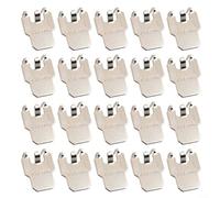 Gancio per cornice da parete, in metallo resistente, per cartongesso, nessun danno, supporto 18,1 kg, ganci riutilizzabili per appendere quadri artistici, specchi, foto, poster, pittura, confezione da