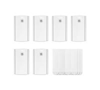 Gancio per Cornici Universale, Jumbo, 6 Ganci per Quadri, 16 Strisce Adesive Grandi Rimovibili, Ganci per Appendere Quadri senza Danni, Resistente, Ganci per Quadri senza Chiodi