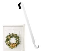 Gancio per corona per porta - Appendini in metallo, ghirlande festive con cuscinetto posteriore morbido | Ganci di stoccaggio per la casa, ideale per Natale, Halloween, Ringraziamento e Pasqua