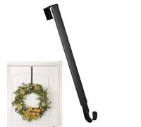 Gancio per corona per porta - Appendini in metallo, ghirlande festive con cuscinetto posteriore morbido | Ganci di stoccaggio per la casa, ideale per Natale, Halloween, Ringraziamento e Pasqua