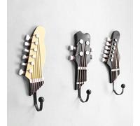Gancio per decorazione domestica a forma di chitarra 3 pezzi