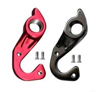 Gancio per deragliatore posteriore in alluminio per Cube per Axial per Agree C62 ProSL compatibile con biciclette che garantiscono un cambio affidabile e una vestibilità forte (rosso)