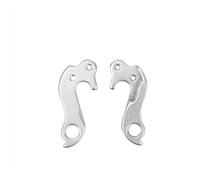 Gancio per derailleur in lega di alluminio CNC | Replacement Rear Gear Mech Dropout for Mountain & Road Bikes - Adattatore universale Sacrificial Tail Hook con viti di montaggio per uno scorrimento