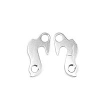Gancio per derailleur in lega di alluminio CNC | Replacement Rear Gear Mech Dropout for Mountain & Road Bikes - Adattatore universale Sacrificial Tail Hook con viti di montaggio per uno scorrimento