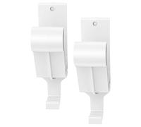 Gancio Per Elmetto Protettivo - Montaggio A Parete Del Casco, Supporto Verticale Doppio, Picchetto Di Utilità Integrato | Attrezzatura Professionale Area Lavoro Gilet Tattico, Giacca, Zaino, Ca