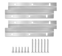 Gancio per foto a forma di tacchetto francese, resistente, da appendere a specchio, barra a Z, supporto per montaggio a parete, kit hardware per specchi da appendere testiera