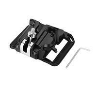 Gancio per Fotocamera Supporto per Cintura a Sgancio Rapido con Supporto per Cintura DSLR, Leggero e Portatile, capacità Massima 10 Kg, Vite Universale da 1/4 di Pollice, Ideale