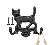 Gancio per gatti | Ganci classici creativi per animali | Pratico e squisito gancio portachiavi per attrezzi da giardinaggio, chiavi, cucina, organizzazione patio