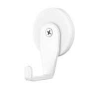 Gancio per ghirlanda magnetica - Supporto per gruccia magnetica per porta anteriore 6,2x4,2 cm - Ganci per da crociera per carichi pesanti, gancio adesivo per frigorifero per interni ed esterni