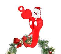 Gancio per ghirlanda, senza foratura, gancio per porta per organizzare ghirlande, per Halloween, inverno, calze, cartello di benvenuto, parete, finestra, giardino, soggiorno, bagno