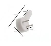 Gancio Per Immagini Da Muro Duro Piccolo 22Mm Confezione Da 20