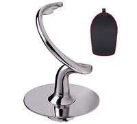 Gancio per impasto K45DH e tappetino scorrevole per KitchenAid 4,5 e 5 quarti con testa inclinabile, Acciaio inossidabile, Accessori per mixer KitchenAid