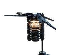 Gancio per Lanterna - 255 g di Supporto per Lanterna da Campeggio, Gancio Portatile per della Tenda, in Lega Pieghevole, Supporto Leggero per Lanterna da Campeggio, per Prato, Giardino