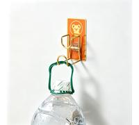 Gancio per lavabo senza trapano, in metallo antiruggine, per dormitorio e | Forte adesivo, impermeabile, ganci da parete resistenti per bagno, cucina e WC, salvaspazio, tengono saldamente lavandini