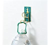 Gancio per lavabo senza trapano, in metallo antiruggine, per dormitorio e | Forte adesivo, impermeabile, ganci da parete resistenti per bagno, cucina e WC, salvaspazio, tengono saldamente lavandini