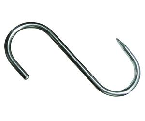 Gancio Per Macellaio Fisso 140x6 In Acciaio Casalinghi