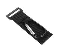 Gancio per Manubrio con Morsetto e U Clips Nero in Lega Pu