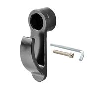 Gancio per manubrio da moto, supporto in alluminio, supporto affidabile per casco da moto, gancio per appendere bagagli da bicicletta, per viaggi quotidiani all'aperto,