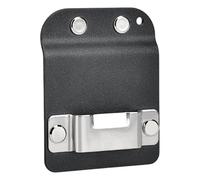Gancio per metro a nastro, comodo gancio per metro a nastro, supporto per metro a nastro, cinghia in vita, facile da trasportare, materiali solidi, nero, per cartongesso, tetti, lavorazione del legno