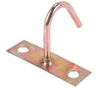 Gancio per montaggio a soffitto a forma di J in metallo, altezza 80 mm