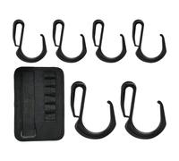 Gancio per Ombrellone da Spiaggia con 6 Supporti, Facile da Installare, Antiscivolo per Borse e Fotocamere