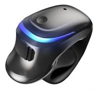 Gancio per orecchio 5.4, connessione stabile, portata 10 m, nero 5.4 gancio | Pesa solo 5 grammi, design ergonomico a clip, comodo per ore, materiale ABS, texture delicata sulla pelle