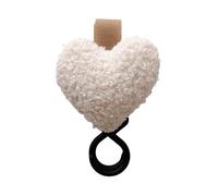 Gancio per organizer per passeggini con motivo a cuore per borse per pannolini Giocattolo che i genitori devono Accessorio per carrozzina Comodo gancio per passeggini con dettaglio a cuore