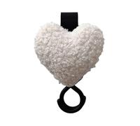 Gancio per organizer per passeggini con motivo a cuore per borse per pannolini Giocattolo che i genitori devono Accessorio per carrozzina Comodo gancio per passeggini con dettaglio a cuore