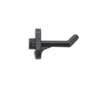 GANCIO PER PANNELLO FORATO 'DIRITTO MEDIO' 30 mm